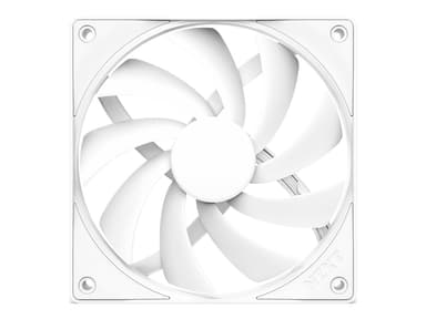 NZXT F Series F120Q - Lådfläkt - 120 mm - matt vit