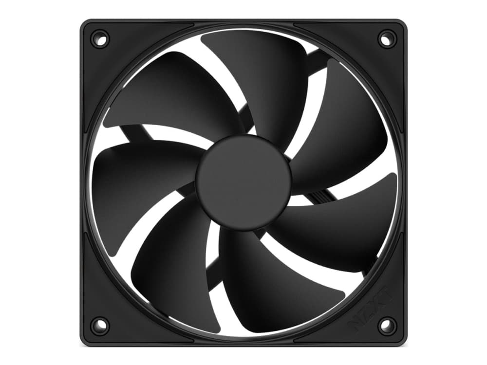 NZXT F120P V2 - Static Pressure - Chassi fläkt - 120mm - Svart - 30 dBA