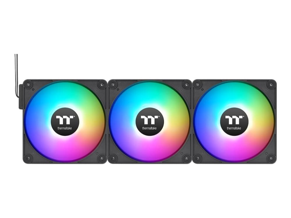 Thermaltake CL-F182-PL14SW-A Fläkt 3-pack (svart)