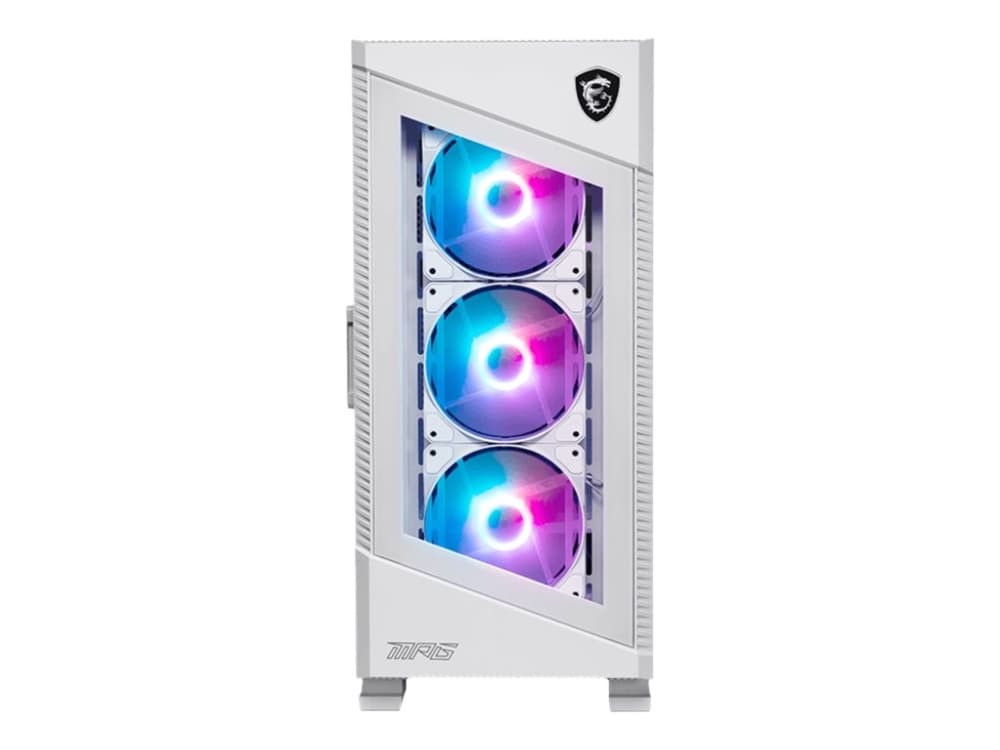 MSI MPG VELOX 100R Mid tower ATX genomskinlig sidopanel (härdat glas)