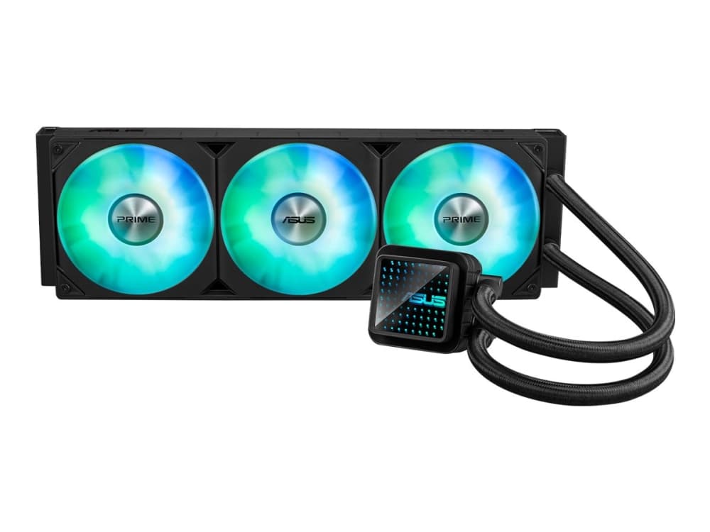 ASUS Prime LC 360 ARGB - Kylsystem med vätska till processorn - Elementstorlek: 360 mm - (för: LGA1700, LGA1200, LGA115x Socket, AM4, AM5, LGA1851) - koppar - 120 mm