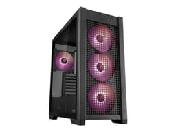 ASUS TUF Gaming GT302 ARGB - Mid tower - utökad ATX - genomskinlig sidopanel (härdat glas) - ingen strömförsörjning - USB/ljud