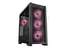 ASUS TUF Gaming GT302 ARGB - Mid tower - utökad ATX - genomskinlig sidopanel (härdat glas) - ingen strömförsörjning - USB/ljud