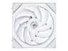 Lian Li UNI FAN TL 120 (3-pack) - Chassi fläkt - 120mm - Vit med RGB-ljus - 33 dBA