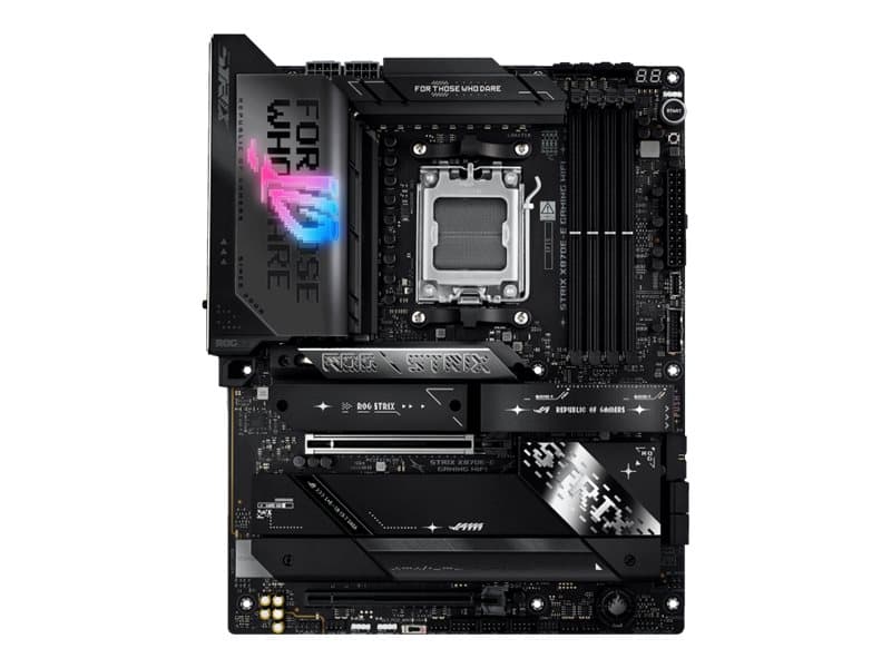 ASUS ROG STRIX X870E-E GAMING WIFI Moderkort - AMD X870E - AMD AM5 - DDR5 RAM - ATX