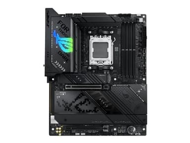 ASUS ROG STRIX X870-F GAMING WIFI - Moderkort - ATX - Socket AM5 - AMD X870 Chipuppsättning - USB4, USB 3.2 Gen 2, USB-C 3.2 Gen2, USB 3.2 Gen 1, USB-C 3.2 Gen 2x2 - Wi-Fi 7, 2.5 Gigabit LAN, Bluetooth - inbyggda grafiken (CPU krävs) - HD-ljud (8 kanaler)