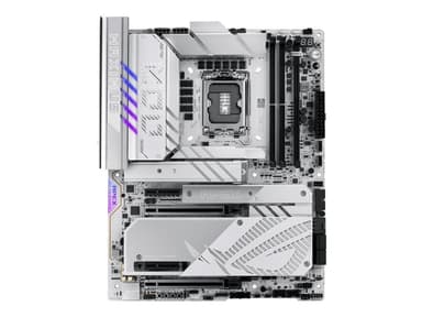 ASUS ROG MAXIMUS Z890 APEX - Moderkort - ATX - LGA1851-uttag - Z890 Chipuppsättning - USB4, USB-C 3.2 Gen 2x2, USB-C 3.2 Gen2, USB 3.2 Gen 1 - 5 Gigabit Ethernet, Wi-Fi 7, Bluetooth - inbyggda grafiken (CPU krävs) - HD-ljud (8 kanaler)