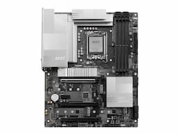 MSI PRO Z890-P WIFI - Moderkort - ATX - LGA1851-uttag - Z890 Chipuppsättning - USB4, USB-C 3.2 Gen 2x2, USB 3.2 Gen 1, USB-C 3.2 Gen2, USB 3.2 Gen 2 - 5 Gigabit Ethernet, Wi-Fi 7, Bluetooth - inbyggda grafiken (CPU krävs) - HD-ljud (8 kanaler)