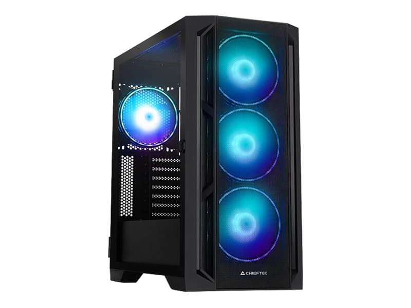 Chieftec APEX LUMO Tower utökad ATX genomskinlig sidopanel (härdat glas)