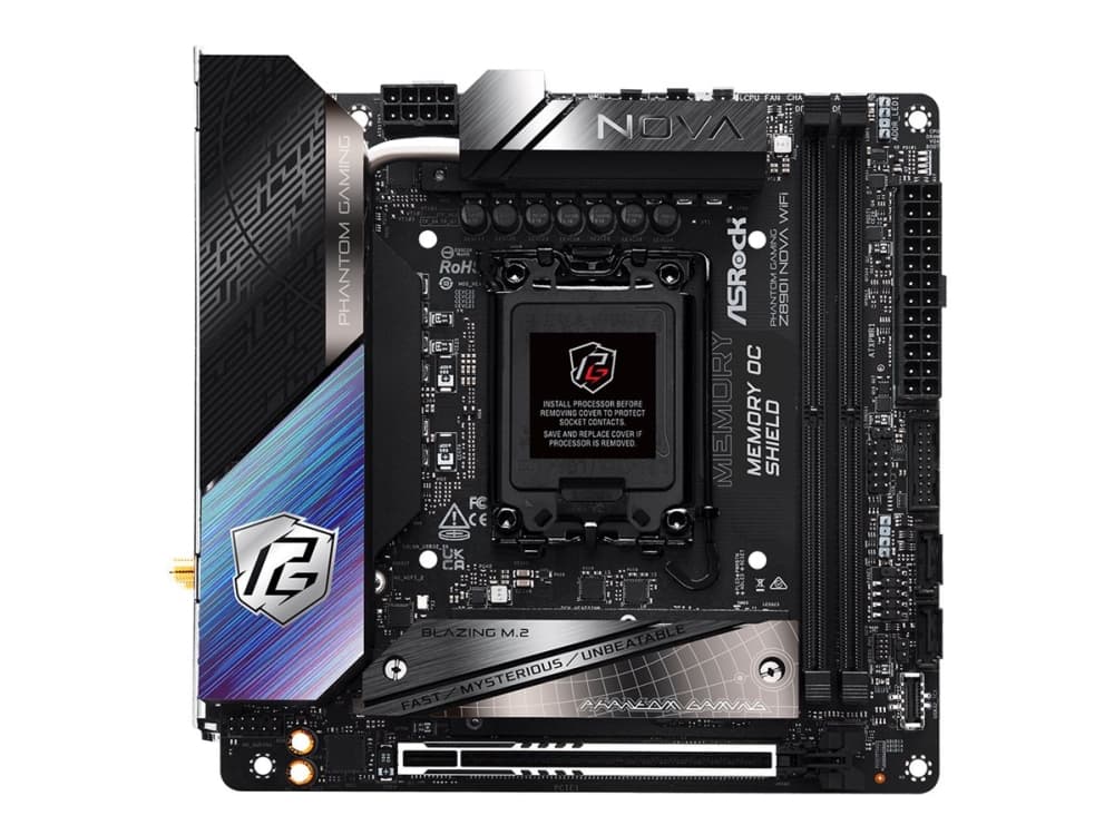 ASRock Z890I NOVA WIFI, Intel Z890 moderkort - Socket 1851 - DDR5