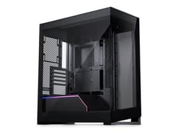 Phanteks NV series NV5 MKII - Mid tower - utökad ATX - genomskinlig sidopanel (härdat glas) - ingen strömförsörjning (ATX) - svart satäng - USB/ljud