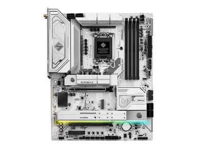 ASRock Z890 STEEL LEGENd WiFi - Moderkort - ATX - LGA1851-uttag - Z890 Chipuppsättning - USB4, USB-C 3.2 Gen 2x2, USB 3.2 Gen 2, USB 3.2 Gen 1 - 2.5 Gigabit LAN, Wi-Fi 7, Bluetooth - inbyggda grafiken (CPU krävs) - HD-ljud (8 kanaler)