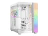 be quiet! Light Base 900 FX - FT - utökad ATX - genomskinlig sidopanel (glas) - ingen strömförsörjning (ATX / PS/2) - vit - USB/ljud