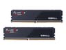 G.Skill Flare X5 - DDR5 - sats - 64 GB: 2 x 32 GB - DIMM 288-pin låg - 6000 MT/s / PC5-48000 - CL36 - 1.35 V - ej buffrad - on-die ECC - mattsvart