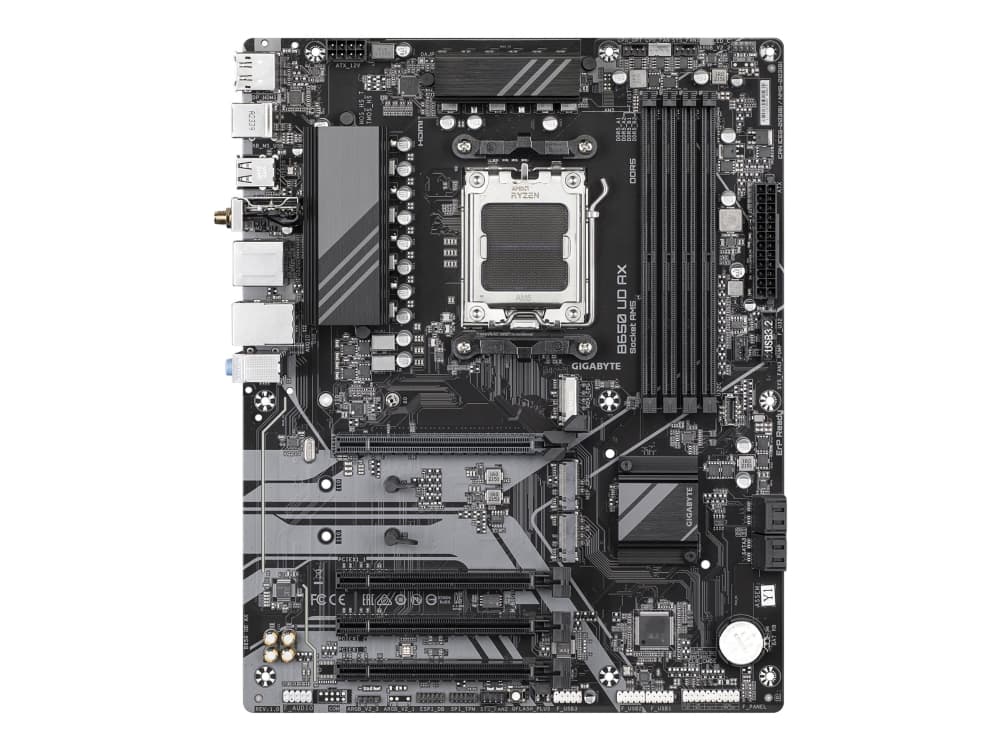 GIGABYTE B650 UD AX Moderkort - AMD B650 - AMD AM5 - DDR5 RAM - ATX