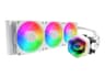 Cooler Master MasterLiquid 360 Core II - Kylsystem med vätska till processorn - Elementstorlek: 360 mm - (för: LGA1851, LGA1700, LGA1200, LGA2066, LGA2011-3, LGA2011, LGA1151, LGA1150, LGA1155, LGA1156, AM4, AM5) - 120 mm - vit