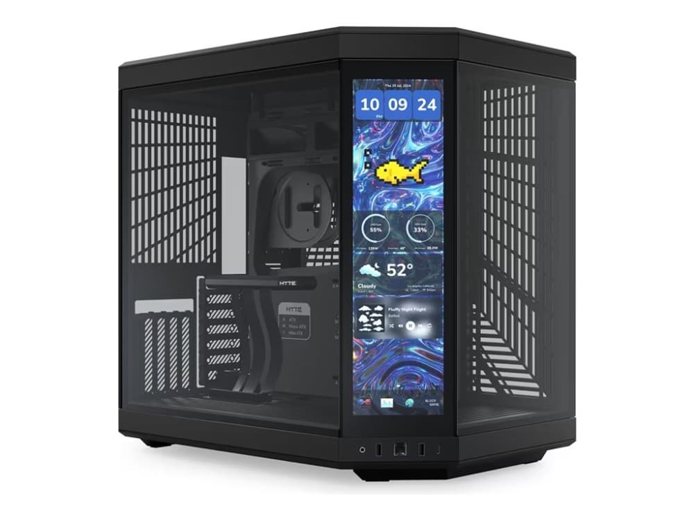HYTE Y70 Touch Infinite Black Chassi