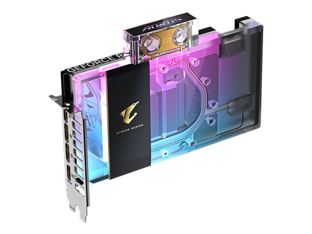 GIGABYTE GeForce RTX 5080 AORUS Xtreme WaterForce WB - 16GB GDDR7 RAM - Grafikkort