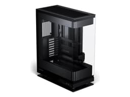 Phanteks Evolv Series X2 - Mid tower - utökad ATX - genomskinlig sidopanel (härdat glas) - ingen strömförsörjning (ATX) - borstad svart - USB/ljud