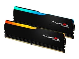 G.Skill Ripjaws M5 Neo RGB - DDR5 - sats - 64 GB: 2 x 32 GB - DIMM 288-pin - 3000 MT/s / PC5-48000 - CL36 - 1.35 V - ej buffrad - on-die ECC - mattsvart