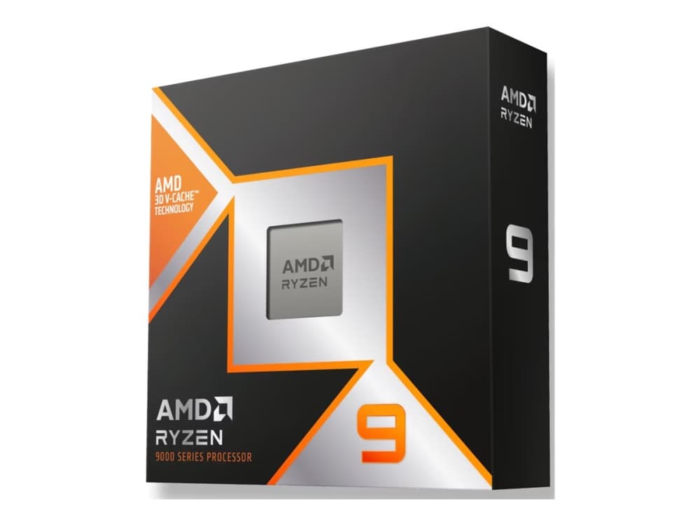 AMD Ryzen 9 9900X3D processor 12 kärnor 24 trådar 5,5 GHz boost AM5 utan kylare