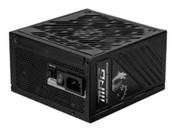MSI MPG A1000GS PCIE5 - Nätaggregat (intern) - ATX12V 3.1/ EPS12V - 80 PLUS Gold - Cybenetics Gold - AC 100-240 V - 1000 Watt - aktive PFC