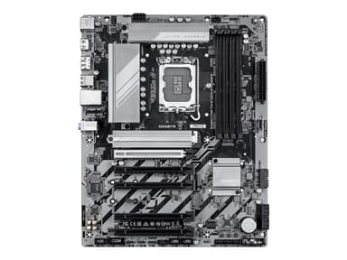 Gigabyte B860 DS3H - Moderkort - ATX - LGA1851-uttag - B860 Chipuppsättning - USB-C 3.2 Gen 2x2, USB 3.2 Gen 2, USB-C 3.2 Gen 1, USB 3.2 Gen 1 - 2.5 Gigabit LAN - inbyggda grafiken (CPU krävs) - HD-ljud (8 kanaler)