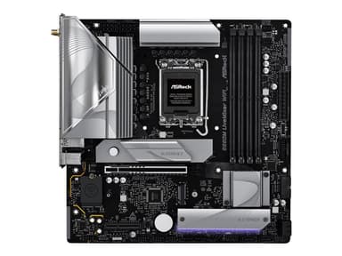 ASRock B860M LiveMixer WiFi - Moderkort - micro ATX - LGA1851-uttag - B860 Chipuppsättning - USB-C 3.2 Gen 1, USB 3.2 Gen 1, USB4 - 2.5 Gigabit LAN, Bluetooth, Wi-Fi 6E - inbyggda grafiken (CPU krävs) - HD-ljud (8 kanaler)