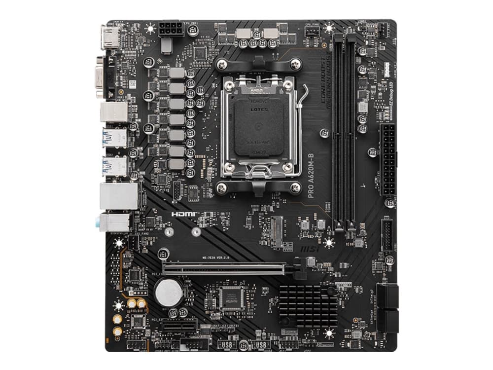 MSI PRO A620M-B Moderkort (Utan WIFI)