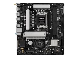 ASRock B860M-X WiFI - Moderkort - micro ATX - LGA1851-uttag - B860 Chipuppsättning - USB-C 3.2 Gen 2x2, USB-C 3.2 Gen 1, USB 3.2 Gen 1 - 2.5 Gigabit LAN, Bluetooth, Wi-Fi 6E - inbyggda grafiken (CPU krävs) - HD-ljud (8 kanaler)
