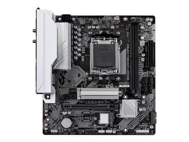Gigabyte B650M GAMING WIFI6E - Moderkort - micro ATX - Socket AM5 - AMD B650 Chipuppsättning - USB 3.2 Gen 1 - 2.5 Gigabit LAN, Bluetooth, Wi-Fi 6E - inbyggda grafiken (CPU krävs) - HD-ljud (8 kanaler)
