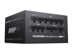 Phanteks AMP GH 850 - Nätaggregat (intern) - helt modulär - ATX12V 3.1 - 80 PLUS Gold - AC 100-240 V - 850 Watt - Europa - svart