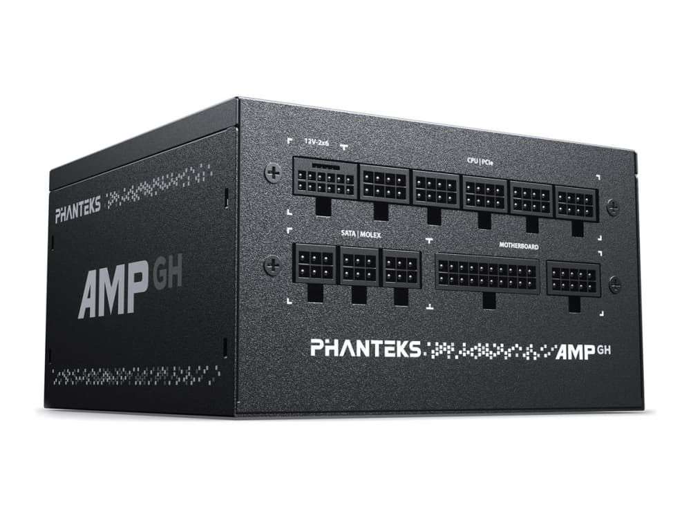 Phanteks AMP GH nätaggregat 850W gold (svart)