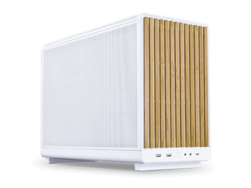 Lian Li Dan Case A3- mATX Wood edition - Chassi - Minitower - Vit