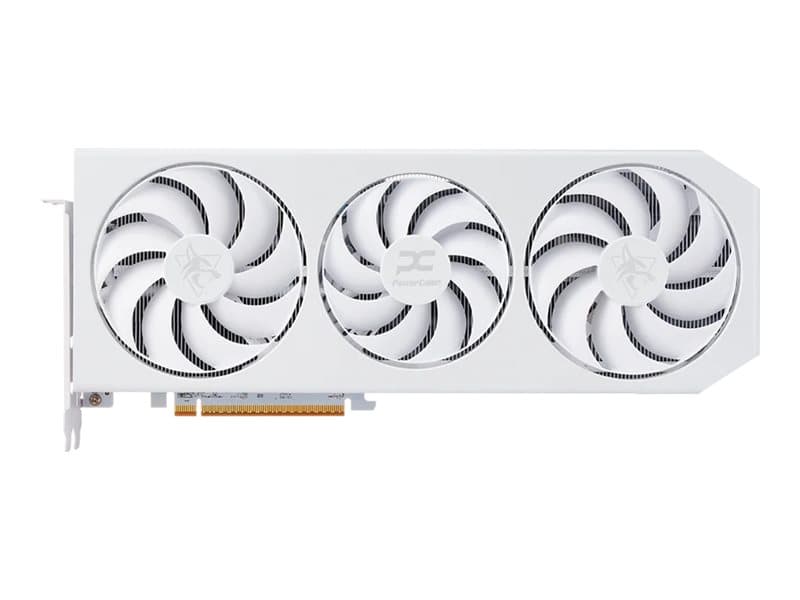 PowerColor Radeon RX 9070 XT Hellhound Spectral White - 16GB GDDR6 RAM - Grafikkort