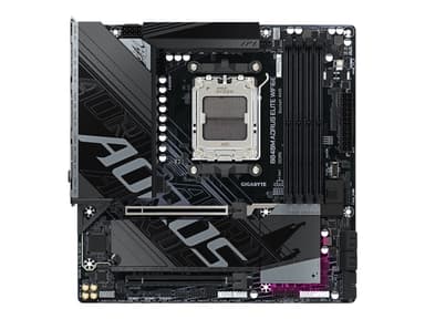 AORUS B840M ELITE WIFI6E - Moderkort - micro ATX - Socket AM5 - AMD B840 Chipuppsättning - USB 3.2 Gen 2, USB-C 3.2 Gen 1, USB 3.2 Gen 1 - Wi-Fi 6E, 2.5 Gigabit LAN, Bluetooth - inbyggda grafiken (CPU krävs) - HD-ljud (8 kanaler)