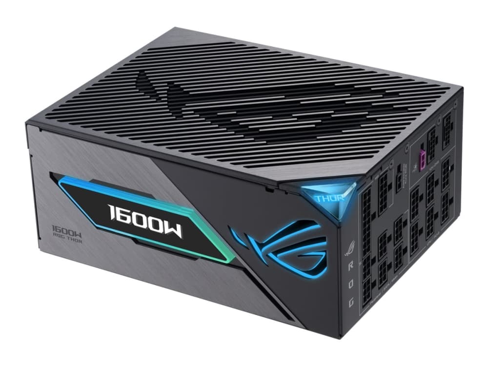 Asus Rog Thor Platinum Iii Atx 3.1 1600w Atx 80+ Titanium Nätaggregat