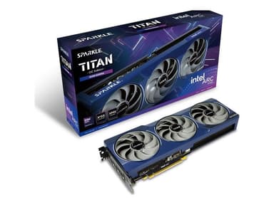 SPARKLE Intel Arc B580 TITAN OC - Grafikkort - Arc B580 - 12 GB GDDR6 - PCIe 4.0 x8 - 3 x DisplayPort, HDMI