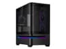 ASUS Prime AP202 - microATX-torn - genomskinlig sidopanel (härdat glas) - ingen strömförsörjning - USB/ljud