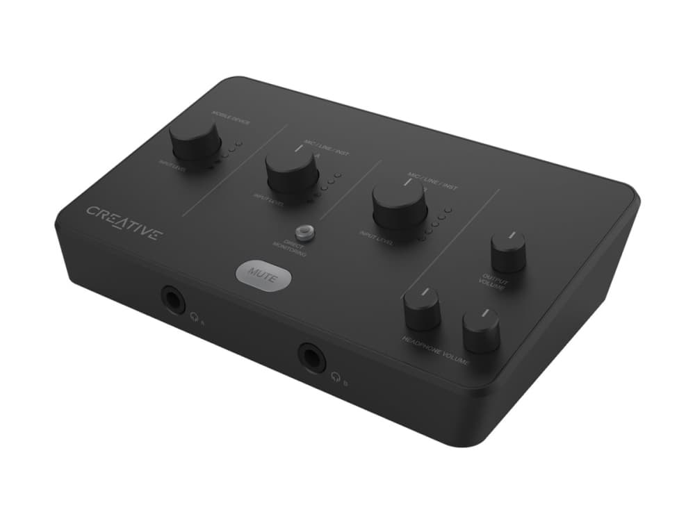 Creative Live! Audio A3 Ljudgränssnitt 24-bitars 96 kHz stereo
