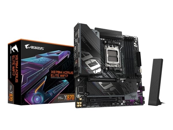 Gigabyte X870M AORUS ELITE WIFI7 Moderkort
