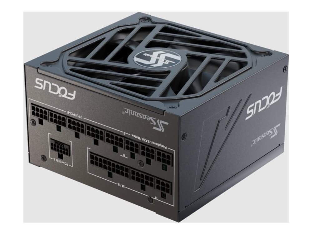 Seasonic FOCUS GX 1000 - Nätaggregat (intern) - ATX12V 3.0/ EPS12V - 80 PLUS Gold - AC 100-240 V - 1000 Watt