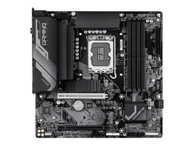 Gigabyte B760M GAMING X WIFI6E GEN5 - Moderkort - micro ATX - LGA1700-uttag - B760 Chipuppsättning - USB-C 3.2 Gen2, USB 3.2 Gen 1 - 2.5 Gigabit LAN, Wi-Fi 6E, Bluetooth - inbyggda grafiken (CPU krävs) - HD-ljud (8 kanaler)