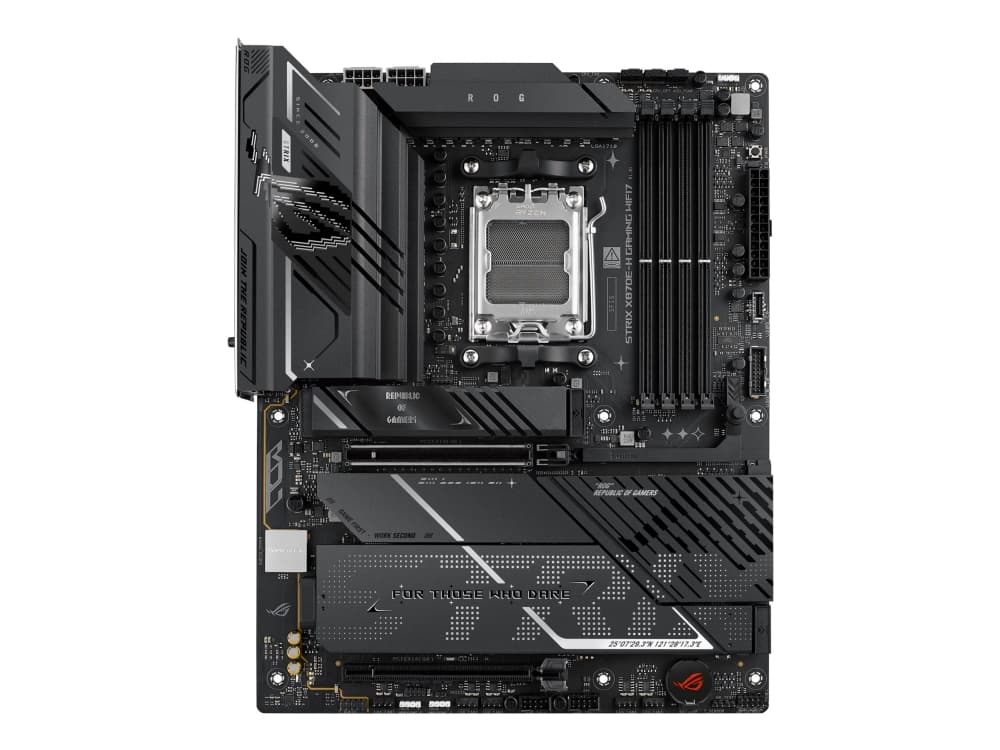ASUS ROG STRIX X870E-H GAMING WIFI7 Moderkort - AMD X870E - AMD AM5 - DDR5 RAM - ATX