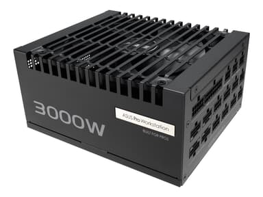 ASUS Pro WS - Nätaggregat (intern) - ATX12V 3.1/ EPS12V - 80 PLUS Platinum - AC 220-240 V - 3000 Watt - aktive PFC