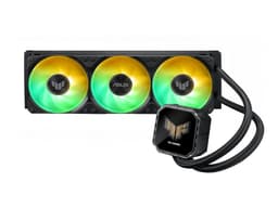 ASUS TUF Gaming LC III 360 ARGB LCD - Kylsystem med vätska till processorn - Elementstorlek: 360 mm - (för: AM4, AM5, LGA1851, LGA1700, LGA1200) - koppar - 120 mm