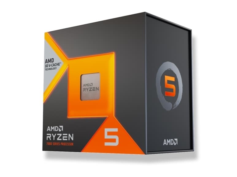 AMD Ryzen 5 7500X3D CPU - 6 kärnor - 4 GHz - AMD AM5 - AMD Boxed (utan kylare)
