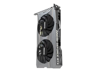 Inno3D GeForce RTX 3050 TWIN X2 - Grafikkort - GF RTX 3050 - 6 GB GDDR6 - PCIe 4.0 - DisplayPort, HDMI, DVI