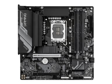 Gigabyte B760M Gaming X DDR4 GEN5 - Moderkort - micro ATX - LGA1700-uttag - B760 Chipuppsättning - USB-C 3.2 Gen2, USB 3.2 Gen 1 - 2.5 Gigabit LAN - inbyggda grafiken (CPU krävs) - HD-ljud (8 kanaler)