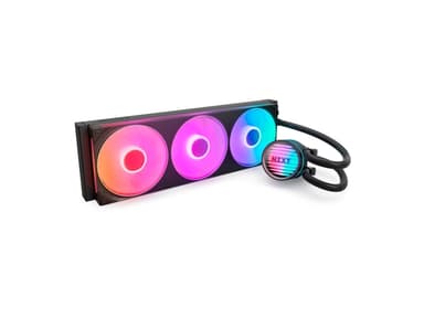 NZXT Kraken Core 360 RGB, Vätskekylningskit, 12 cm, 500 RPM, 2400 RPM, 75,05 m³/h, Svart